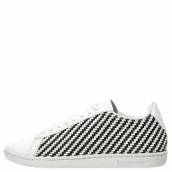 CourtsetT W Woven  White/Black