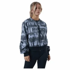 Cover Up Jacket Black/Grey