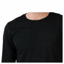 Crew Neck Longsleeve Black