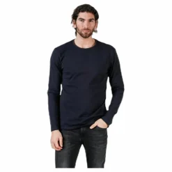 Crew Neck Longsleeve Blue