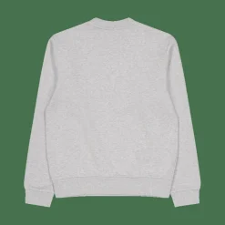 Crew Neck Sweatshirt Cca Silver Chine