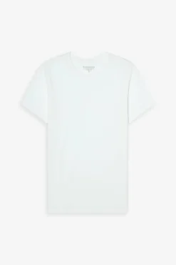 Crew-neck Lightweight Cotton 2-pack White