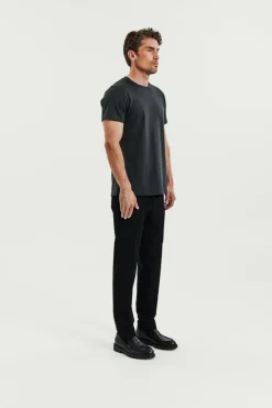 Crew-neck Regular Charcoal