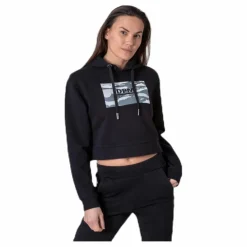 Cropped Dpm Hood Black