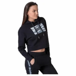 Cropped Dpm Hood Black