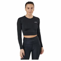 Cropped Longsleeve Black