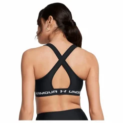 Crossback Mid Bra Black