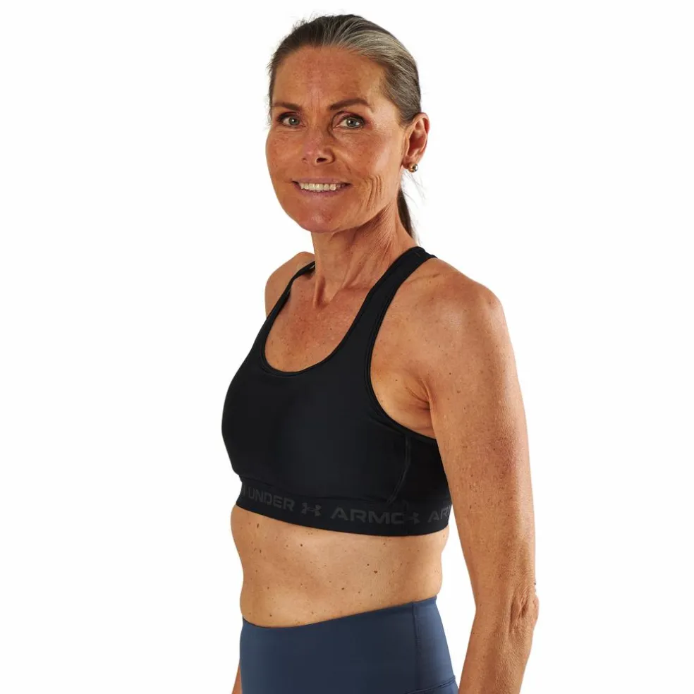 Crossback Mid Bra Black