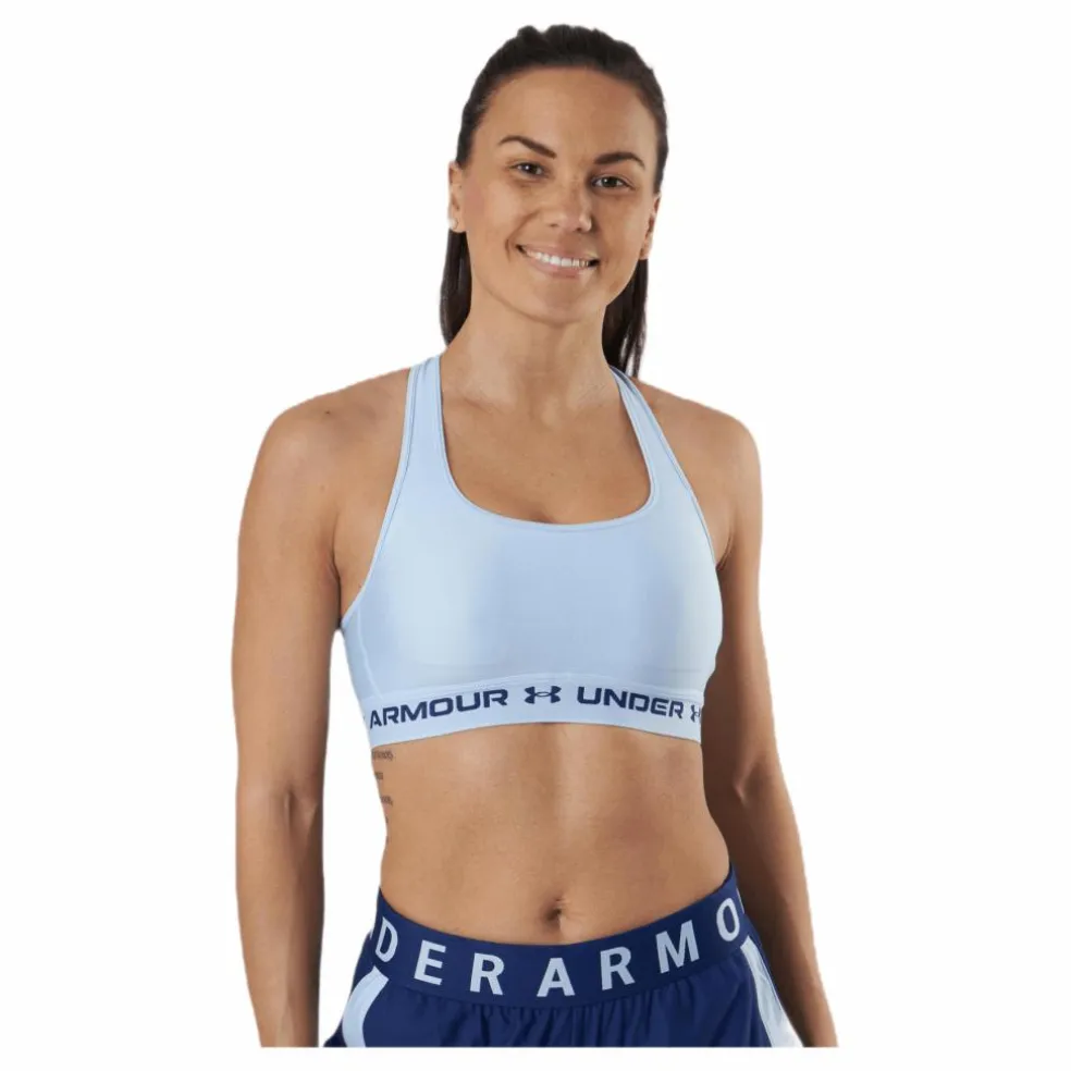 Crossback Mid Bra Blue