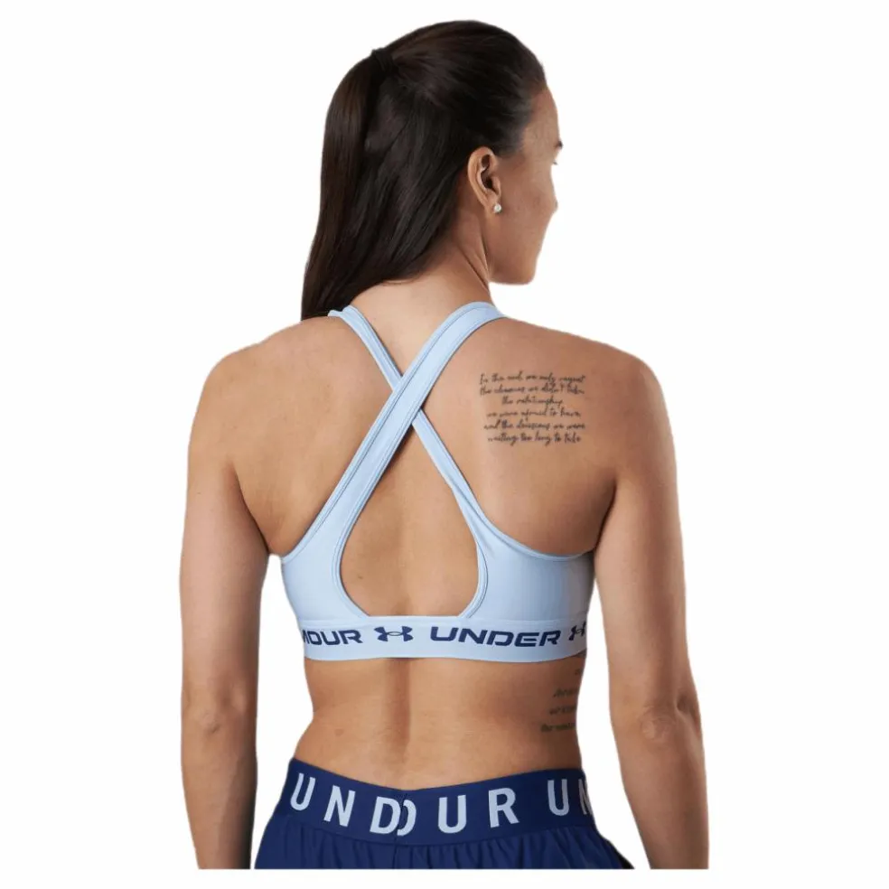 Crossback Mid Bra Blue