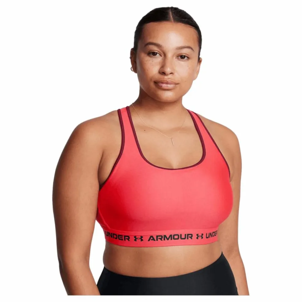 Crossback Mid Bra Racer Red