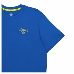 Curry Emb Splash Tee Varsity Blue
