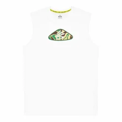 Curry Slvs Tee White