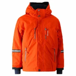 Davie Ski Jacket Kid Orange