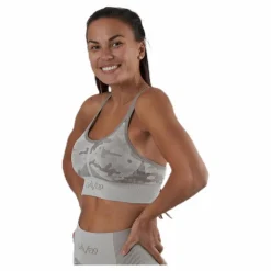 Desert Storm Camo Sports Bra Beige