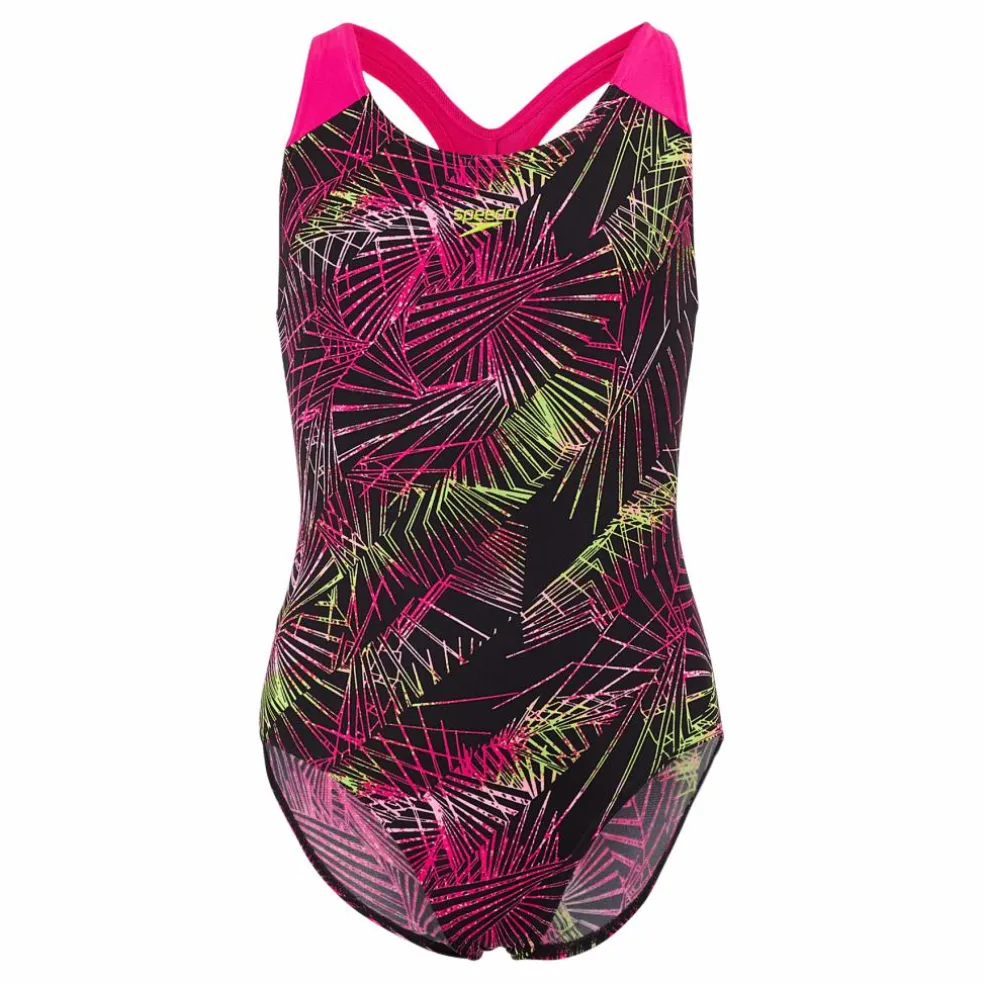 Digital Placement Splashback J Black Electric Pink