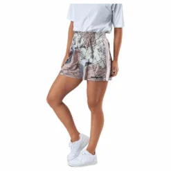 Direction Track Shorts Beige