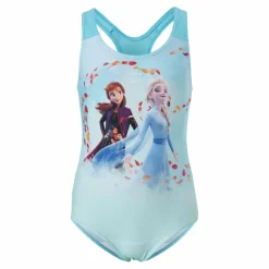 Disney Frozen 2 Digital Placement Swimsuit Blue