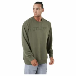 Division Crewneck Washed Green