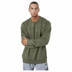 Division Crewneck Washed Green