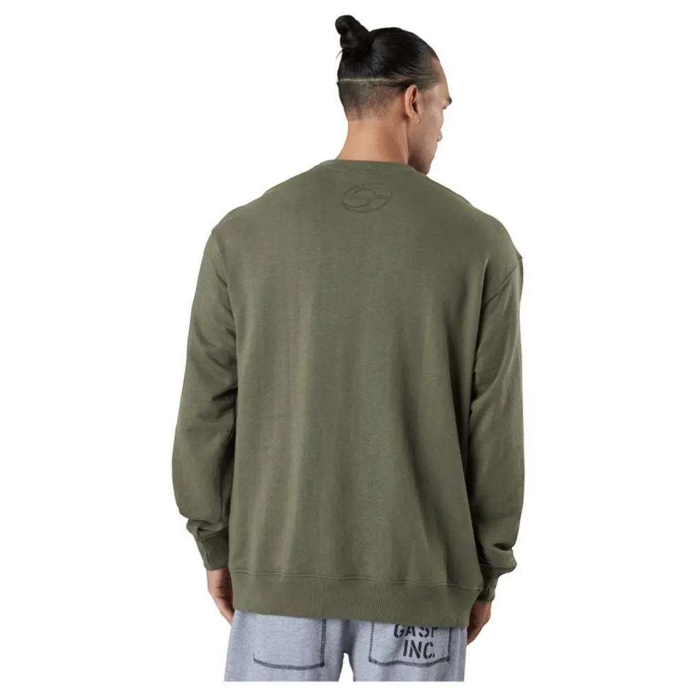 Division Crewneck Washed Green