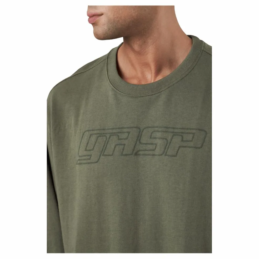 Division Crewneck Washed Green