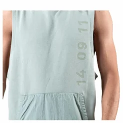 Dri-FIT Therma Sleeveless Hood Black/Green