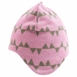 Eaglet Knitted Flap Cap Pink