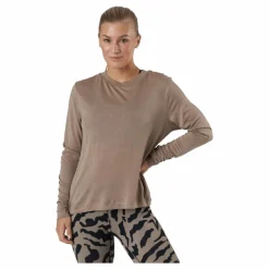 Ease Crew Neck Taupe Grey