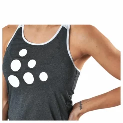 Eaze Singlet White/Grey