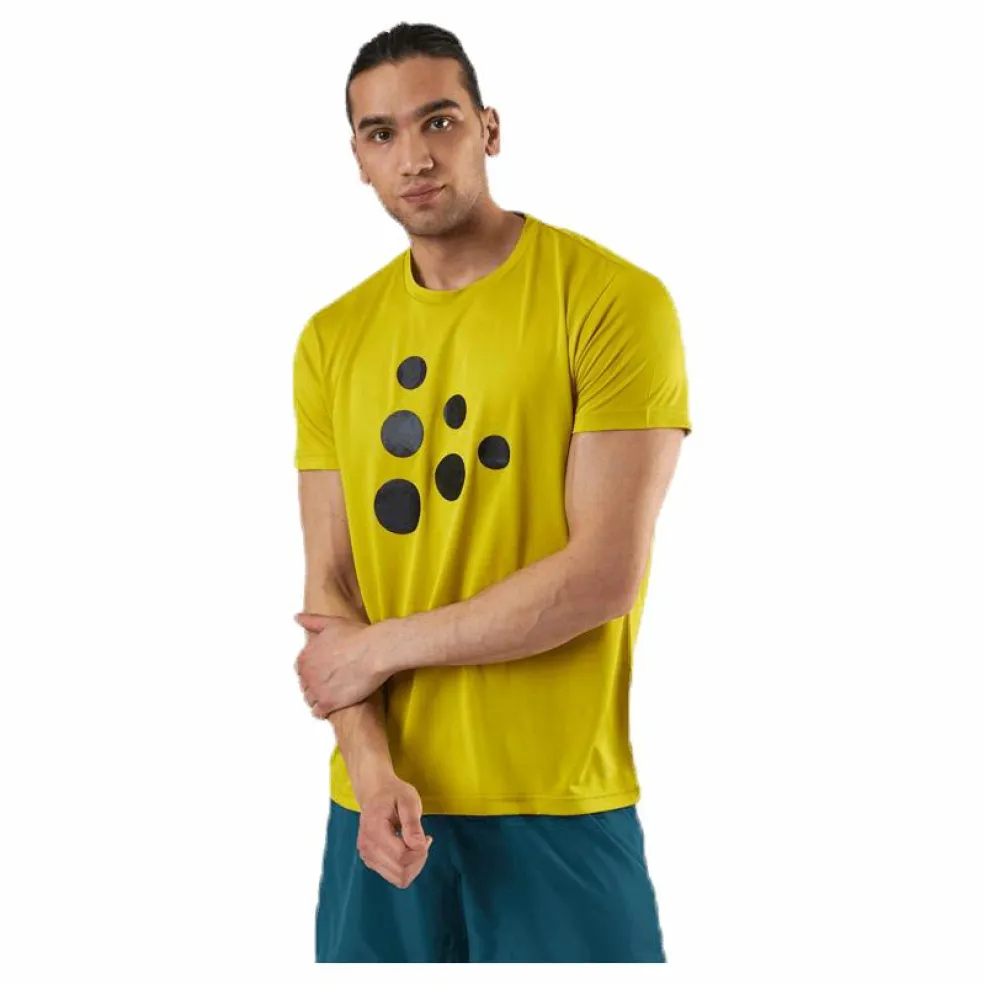 Eaze SS Mesh Tee Black/Green