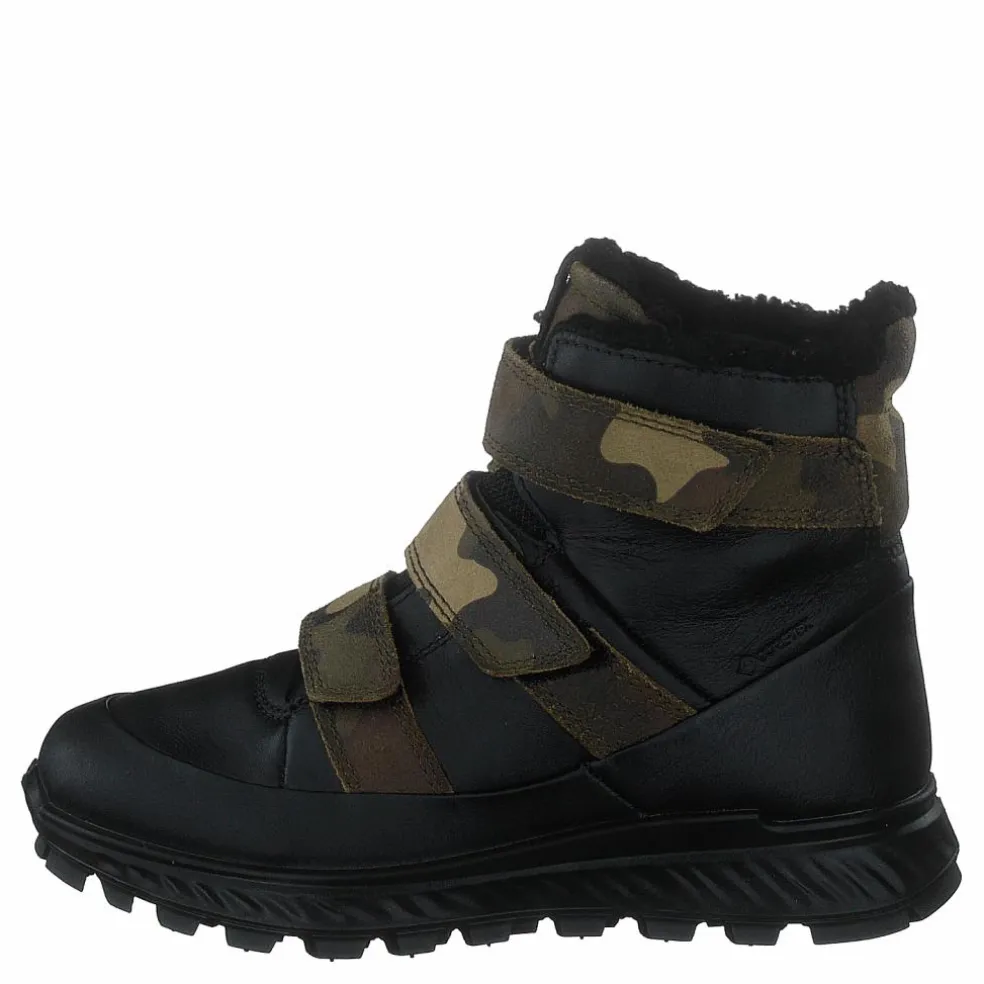 Ecco Exostrike Kids Black/tarmac Camo