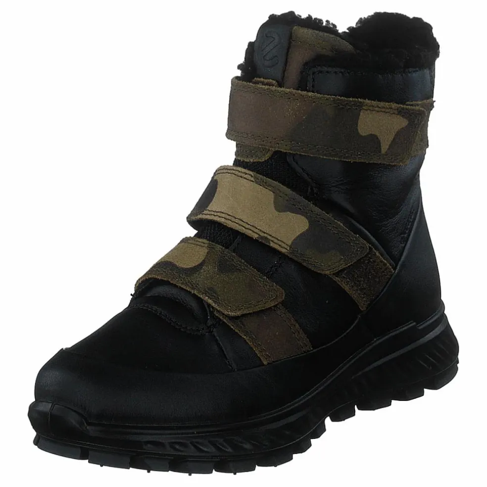 Ecco Exostrike Kids Black/tarmac Camo