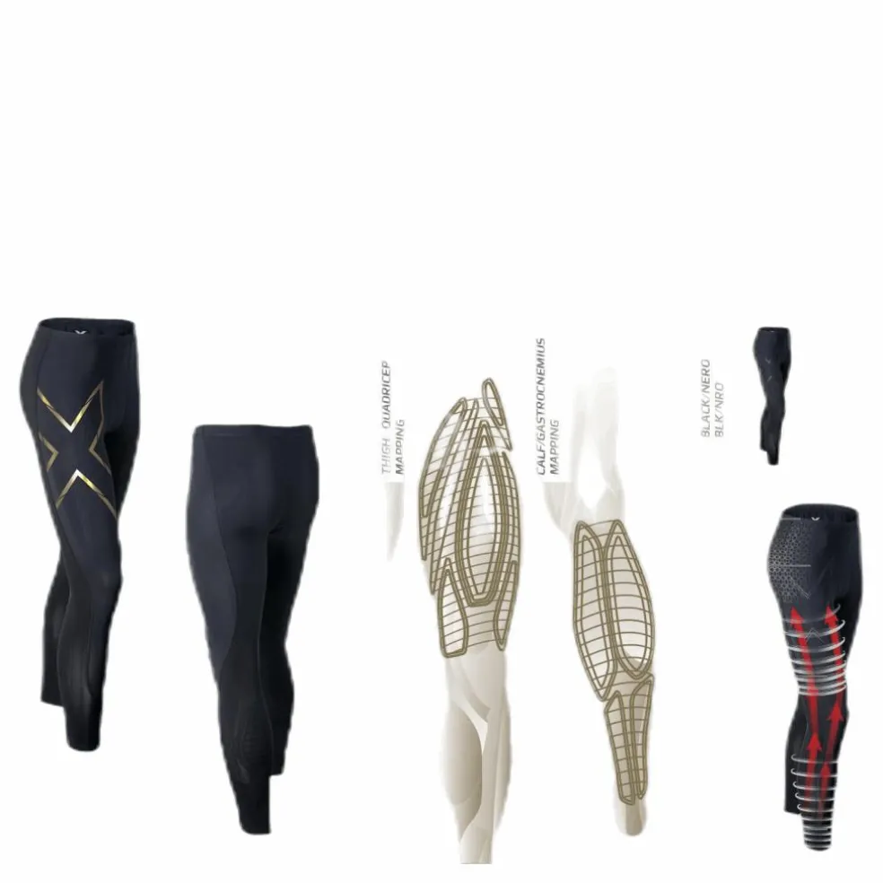 Elite MCS Compression Tights Black/Gold