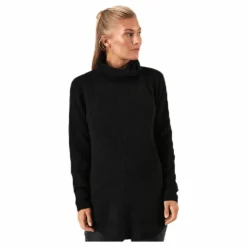 Ellen Ls Long  Knit Black
