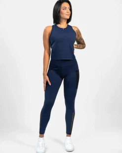 Empower Pocket Tights Blue