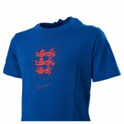 England Tee Evergreen Crest Junior Blue