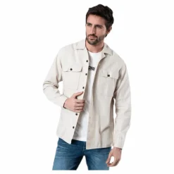 Enok Shirt Ls Silver