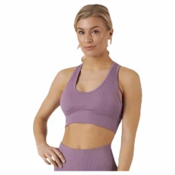 Erica Seamless Sports Bra Purple