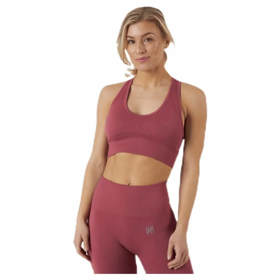 Erica Seamless Sports Bra Pink/Red