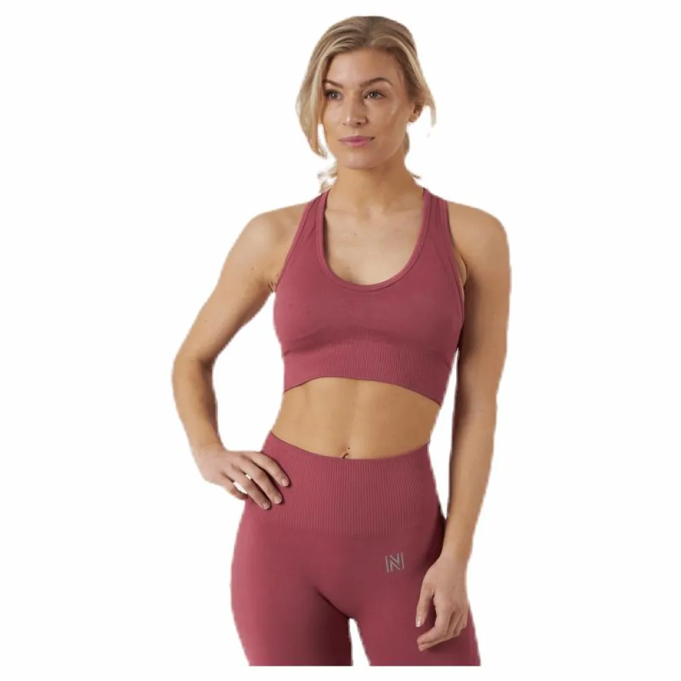 Erica Seamless Sports Bra Pink/Red