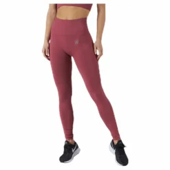 Erica Seamless Tights Pink/Red