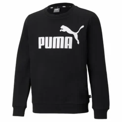 Ess Big Logo Crew Fl B Puma Black