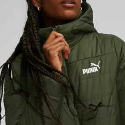 Ess Hooded Padded Jacket Myrtle