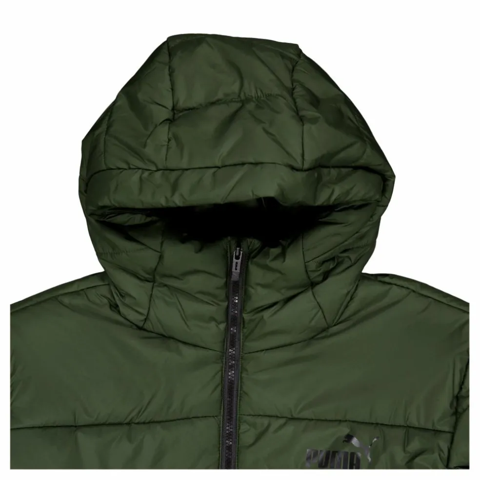 Ess Hooded Padded Jacket Myrtle