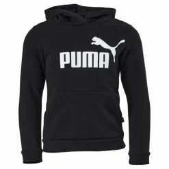 Ess Logo Hoodie Fl G Puma Black