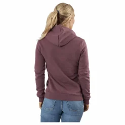 Ess Logo Hoodie Fl (s) Dusty Plum