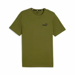 Ess Small Logo Tee Olive Green