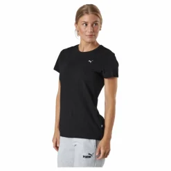 Ess Small Logo Tee Puma Black-cat