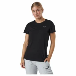 Ess Small Logo Tee Puma Black-cat